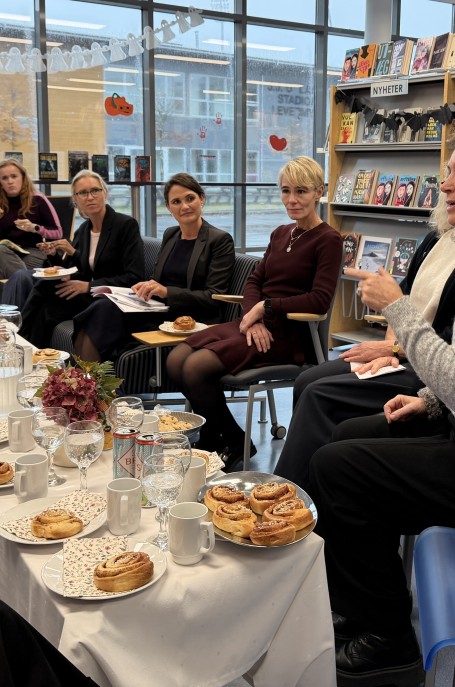 Lenke til artikkel: GUS-boller og god prat med kunnskapsministeren