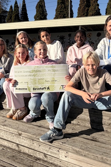 Lenke til artikkel: Aktiv skolevei ga premier